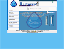 Tablet Screenshot of bertazzo.com.br